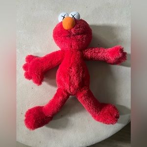 Kaws x Sesame Street Elmo Doll Uniqlo
